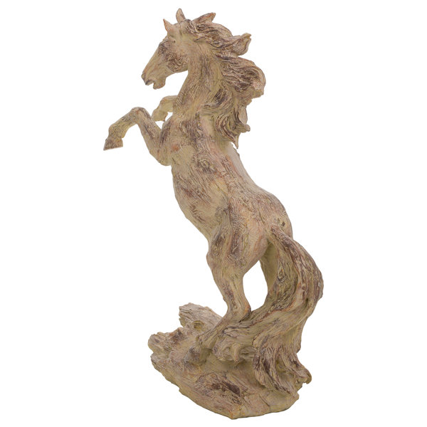 Gracie Oaks Arul Horse Garden Statue Wayfair.co.uk